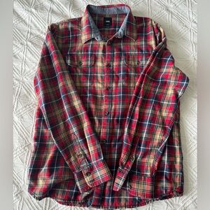 Vans long sleeve flannel shirt